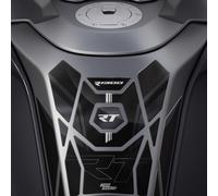 Az Graphishop Pare-brise 3D Compatible avec BMW R 1300 RT 2025-2026 Protection contre les chocs et les rayures Made in Italy GP-R1300RT-25 (Triple Black)