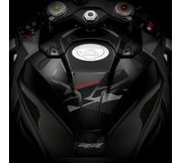 Az Graphishop Pare-brise 3D Compatible avec BMW S 1000 RR 2025-2026 Protection contre les chocs et les rayures Made in Italy GP-6004 (Black Storm)