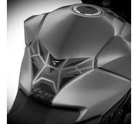 Az Graphishop Pare-réservoir Résine 3D Compatible avec Honda CB1000 Hornet 2025-2026 Protection contre les chocs et les rayures Made in Italy GP-6018 (Iridium Grey)