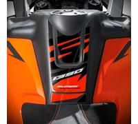 Az Graphishop Pare-réservoir Résine 3D Compatible avec KTM 1390 Super Adventure S 2025-2026 Protection contre les chocs et les rayures Accessoires Moto Made in Italy GP-1390SAS-26 (Black Orange)