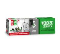 AZ Lot de 20 sacs avec fermeture éclair 1,5 l