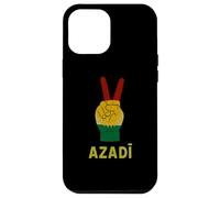 Azadi Kurdistan Signe de la Victoire Drapeau kurde liberté Kurdistan Coque pour iPhone 12 Pro Max