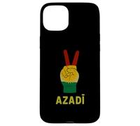 Azadi Kurdistan Signe de la Victoire Drapeau kurde liberté Kurdistan Coque pour iPhone 15 Plus