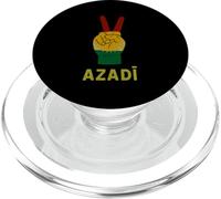 Azadi Kurdistan Signe de la Victoire Drapeau kurde liberté Kurdistan PopSockets PopGrip pour MagSafe