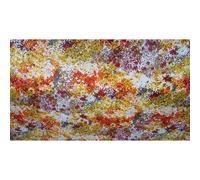 AZALEE VAUCLUSE Orange Tissu enduit 155 100% coton longueur exprimée en cm