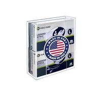 Azar 255630 Distributeur de boîte à gants en acrylique - Support mural pour gants et mouchoirs en fil pour cuisine, placard de nettoyage, laboratoire, examen, bureau, laboratoire, soins de santé