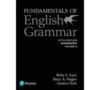 AzarHagen Grammar AE 5th Edition Workbook A Fundamentals of English Grammar w Answer Key by Stacy Hagen Paperback Book Stacy Hagen (Auteur)