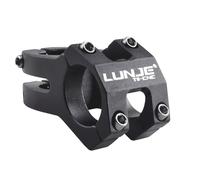 Azarxis Potence VTT Courte 25,4 mm 31,8 mm otence de Guidon 45 mm en Alliage d'Aluminium pour Vélo de Route Montagne BMX VTC (Noir, 25,4 x 45 mm)