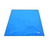 Azarxis Tarp Ultra Léger Tapis de Sol Camping Bâche sous Tente Couverture Protection Parasol Abri Auvent Imperméable pour Hamac Pique-Nique Randonnée Plage Trekking (B - Bleu, L - 240 x 220 cm)