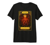 Azathoth Cthulhu Mythe Lovecraftian Necronomicon Tarot T-Shirt Haut de Gamme