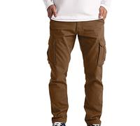 azaz Pantalon Cargo Homme Militaire Pantalons De Survêtement Mode Pantalon De Travail Homme Tactique Multi Poches Combat Stretch Homme Extensible Séchage Rapide Baggy Pants Sweatpants Pas Cher