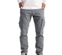 azaz Pantalon Cargo Homme Militaire Pantalons De Survêtement Mode Pantalon De Travail Homme Tactique Multi Poches Combat Stretch Homme Extensible Séchage Rapide Baggy Pants Sweatpants Pas Cher