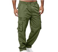 azaz Pantalon Cargo Homme Militaire Pantalons De Survêtement Mode Pantalon De Travail Homme Tactique Multi Poches Combat Stretch Homme Extensible Séchage Rapide Baggy Pants Sweatpants Pas Cher