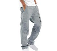 azaz Pantalon Cargo Homme Militaire Pantalons De Survêtement Mode Pantalon De Travail Homme Tactique Multi Poches Combat Stretch Homme Extensible Séchage Rapide Baggy Pants Sweatpants Pas Cher