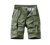 azaz Short Cargo Homme Short Homme Multipoches Shorts Et Bermudas Homme Short De Travail Homme Pochettes Respirant Bermuda Homme Pantacourt Homme Été Pants Avce Zippée Décontractés Slim Fit Shorts