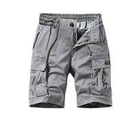 azaz Short Cargo Homme Short Homme Multipoches Shorts Et Bermudas Homme Short De Travail Homme Pochettes Respirant Bermuda Homme Pantacourt Homme Été Pants Avce Zippée Décontractés Slim Fit Shorts