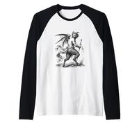Azazel, Un démon Plein de Malice et de Menace Manche Raglan