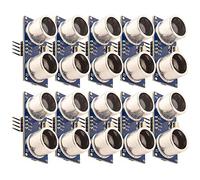 AZDelivery 10 x Capteur à Ultrasons Module Compatible avec HC-SR04 Télémètre Compatible avec Arduino et Raspberry Pi y Compris Un eBook