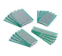 AZDelivery 16 x PCB Board Set Carte Perforée Compatible avec Arduino incluant Un E-Book!