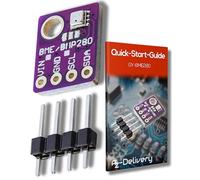 AZDelivery 3 x BME280 Barometric Temperature Humidity Air Pressure Sensor Module compatible avec Arduino et Raspberry Pi incluant un eBook!