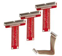 AZDelivery 3 x GPIO Breakout et Compatible Ribbon câble pour Raspberry Pi 3 / Zero / 2 / B + / A + A + y Compris Un eBook