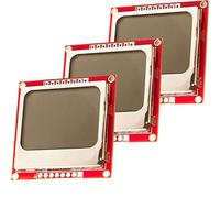 AZDelivery 3 x PCD8544 84x48 Pixel écran LCD, avec rétro-éclairage Compatible avec Manette de Jeu PS2 Joystick Compatible avec Arduino et Raspberry Pi incluant Un e-Book!