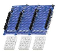 AZDelivery 3 x Prototype Shield avec Mini Breadboard Compatible avec Mega 2560 R3, Compatible avec Arduino incluant Un E-Book