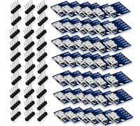 AZDelivery 30 prises micro USB | Interface d'alimentation USB | Module d'alimentation Breadboard 5 V | Compatible avec Arduino