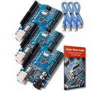 AZDelivery 3x Carte ATmega328P, Microcontrôleur avec câble USB, Controller Board incluant Un Ebook!