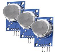 AZDelivery 3X MQ-2 Capteur de Gaz de qualité de l'air Module Compatible avec Arduino et Raspberry Pi y Compris Un eBook