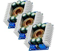 AZDelivery 3x XL4016E1 DC-DC Step Down Buck Convertisseur, Régulateur de Tension, Convertisseur de Tension Ajustable 5-40V à 1.2-36V 12A Carte Step Down Compatible avec Arduino incluant Un E-Book!