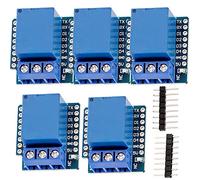 AZDelivery 5 x 1 Canal Shield Relais pour D1 Mini incluant Un Ebook!