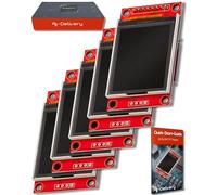 AZDelivery 5 x 128 x 160 Pixels 1.8 Pouces ST7735 TFT SPI Compatible avec Arduino et Raspberry Pi incluant Un E-Book!