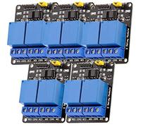 AZDelivery 5 x 2 canaux Module Relais 5V avec optocoupleur Low-Level-Trigger Compatible avec Arduino et Raspberry Pi incluant Un Ebook!