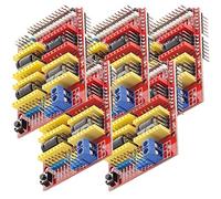 AZDelivery 5 x CNC Shield V3 Development Board pour A4988 Pilotes Moteur Pas Stepper pour imprimante 3D Compatible avec Arduino et Raspberry Pi y Compris Un eBook