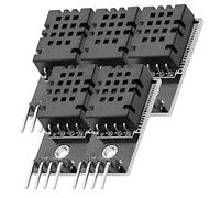 AZDelivery 5 x DHT20 Capteur numérique de température et d'humidité avec interface I2C 2.5V à 5.5V compatible avec la carte Raspberry Pi pour les projets de bricolage en microélectronique