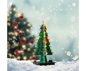 AZDelivery 5 x DIY LED Kit de l'arbre de Noël à souder soi-même avec E-Book