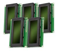 AZDelivery 5 x HD44780 2004 Ecran LCD 4x20 caractères de Couleur Noire avec Fond Vert Compatible avec Arduino et Raspberry Pi incluant Un Ebook!