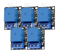 AZDelivery 5 x Module 1 Canal Relay 5V KY-019 High Level Trigger Compatible avec Arduino et Raspberry Pi incluant Un E-Book!