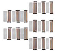 AZDelivery 5X Breadboard Kit - 3X Jumper Wire m2m/f2m/f2f + Set de 3 MB102 Breadbord Compatible avec Arduino et Raspberry Pi incluant E-Book!