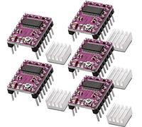 AZDelivery 5x DRV8825 Module Pilote de Moteur Pas avec dissipateur Thermique, pour Ramps 1.4, CNC Shield, Imprimante 3D Prusa Mendel Compatible avec Arduino et Raspberry Pi y Compris Un eBook