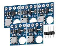 AZDelivery 5X GY-68 BMP180 Capteur Numérique pour Pression Barométrique, Température et l'Altitude. Compatible avec Arduino et Raspberry Pi incluant Un E-Book!