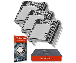 AZDelivery 5X Mini MP3 Compatible avec Arduino incluant Un E-Book!