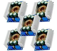 AZDelivery 5X XL4016E1 DC-DC Step Down Buck Convertisseur, Régulateur de Tension, Convertisseur de Tension Ajustable 5-40V à 1.2-36V 12A Carte Step Down Compatible avec Arduino incluant Un E-Book!