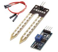 AZDelivery Capteur d'humidité du Sol Hygromètre Modules d'humidité du Sol Compatible avec Arduino incluant Un E-Book!
