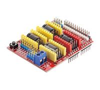 AZDelivery CNC Shield V3 Development Board pour A4988 Pilotes Moteur Pas Stepper pour imprimante 3D Compatible avec Arduino et Raspberry Pi y Compris Un eBook