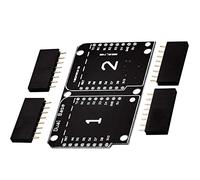 AZDelivery Dual Base Shield PCB Board pour D1 Mini NodeMCU ESP8266 incluant Un Ebook!