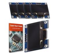 AZDelivery Écran OLED I2C 128 x 64 Pixels, Caractères de Couleur Blanche, SSH1106 1,3 Pouces Compatible avec Arduino et Raspberry Pi incluant Un E-Book!