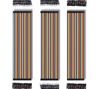 AZDelivery Jumper Wire Cable 3 x 40 pcs. Chaque 20 cm M2M/ F2M / F2F, 40Pin Mâle vers Mâle, 40 Pin Femelle vers Femelle, Compatible avec Arduino et Raspberry Pi Breadboard incluant Un E-Book!