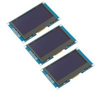 AZDelivery Lot de 3 modules d'affichage OLED 2,42" 128 x 64 SPI - Écran OLED de 2,42" compatible avec Arduino UNO R3 - Police blanche OLED